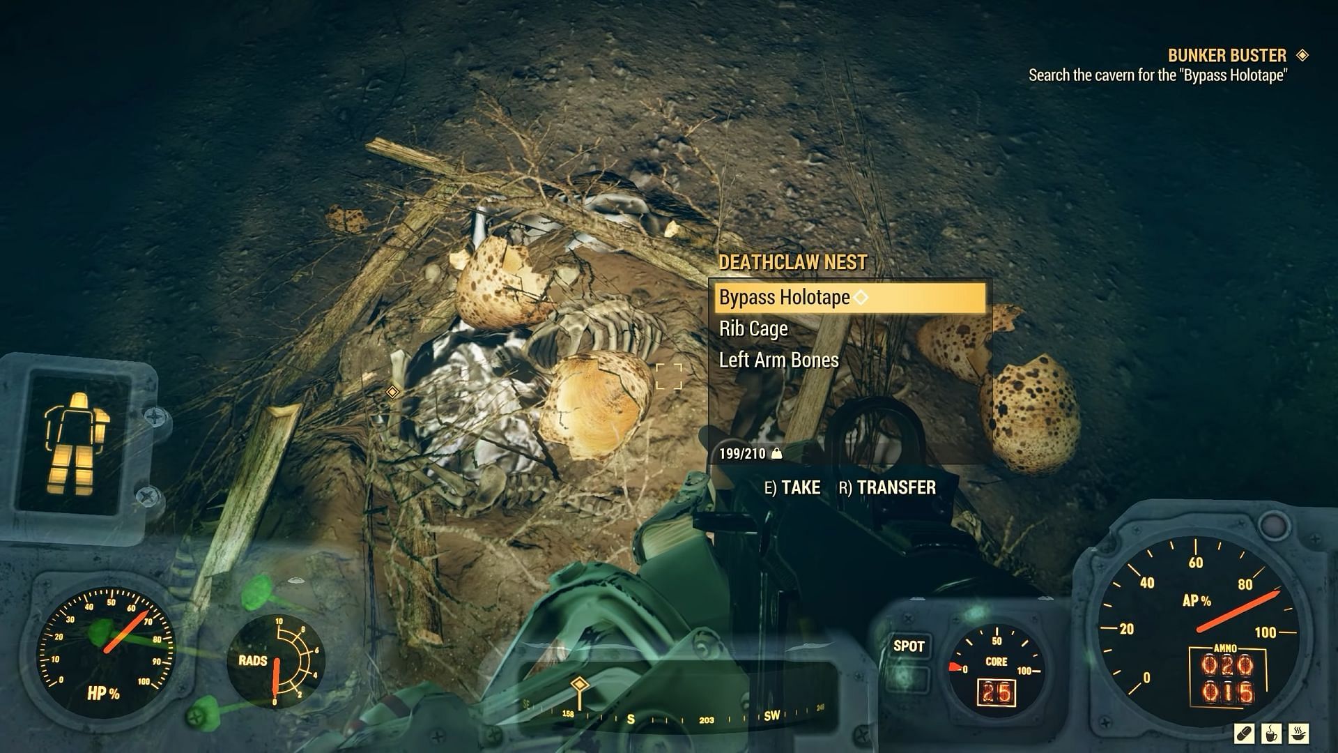 Deathclaw Nests are not a nice place to end up (Image via Bethesda Softworks || YouTube/@finalrender1151)